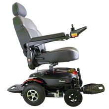 Load image into Gallery viewer, Merits Dualer Power Wheelchair with Power Seat Lift, Rear/Front-Wheel Drive, Captain Seat, Red, 300 lb Capacity