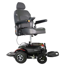 Load image into Gallery viewer, Merits Dualer Power Wheelchair with Power Seat Lift, Rear/Front-Wheel Drive, Captain Seat, Red, 300 lb Capacity