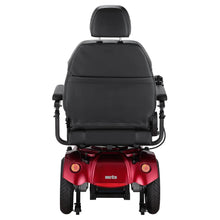 Load image into Gallery viewer, Merits Gemini Heavy-Duty Power Wheelchair, Rear-Wheel Drive, Captain Seat, Red, 450 lb Capacity
