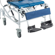 Load image into Gallery viewer, Tilting Aluminum Rehab Shower Chair Commode