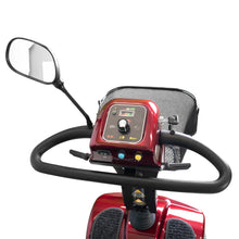 Load image into Gallery viewer, Merits Pioneer 4 Heavy-Duty Mobility Scooter, 4-Wheel, Captain Seat, Red, 400 lb Capacity