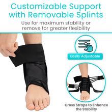 Load image into Gallery viewer, Quick Lace Ankle Brace