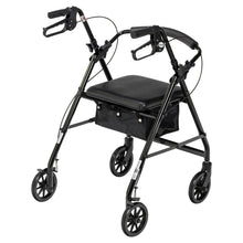 Load image into Gallery viewer, Aluminum Rollator, 6" Wheels, Black