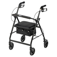 Load image into Gallery viewer, Aluminum Rollator, 6" Wheels, Black