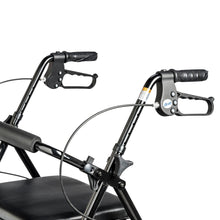 Load image into Gallery viewer, Aluminum Rollator, 6" Wheels, Black