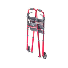Load image into Gallery viewer, Deluxe Folding Travel Walker with 5" Wheels, Adult