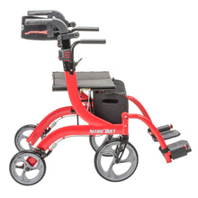 Load image into Gallery viewer, Nitro Duet Rollator and Transport Chair, Red