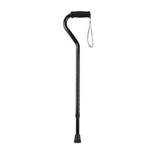 Load image into Gallery viewer, Offset Handle Aluminum Canes, Black