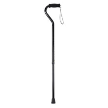 Load image into Gallery viewer, Offset Handle Aluminum Canes, Black