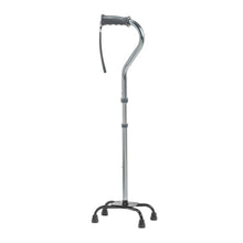 Load image into Gallery viewer, Folding Quad Cane, Small Base, Charcoal