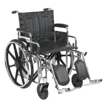 Load image into Gallery viewer, Bariatric Sentra Extra-Heavy-Duty Wheelchair, 20" Seat