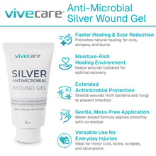 Load image into Gallery viewer, Silver Antimicrobial Wound Gel Vive Care