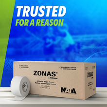 Load image into Gallery viewer, ZONAS by Actimove Athletic Tape, 1 in x 10 yd, Bulk Pack - 144 Rolls
