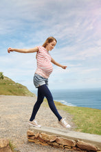Load image into Gallery viewer, Jobst Maternity Opaque Compression Stockings 20-30 Mmhg Knee Open Toe