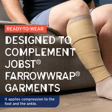 Load image into Gallery viewer, Jobst Farrowhybrid Adi Compression Wraps 20-30 Mmhg Foot Liner Wide