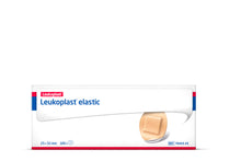 Load image into Gallery viewer, Leukoplast Elastic Fabric Adhesive Bandages, Oval Spot, 1.25 in., Box of 100