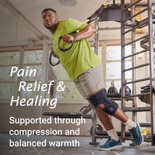 Load image into Gallery viewer, Actimove Sports Edition Knee Brace Wrap Around Polycentric Hinges Condyle Pads
