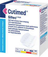 Load image into Gallery viewer, Cutimed Siltec Silicone Foam Dressings Sterile Box Of 10