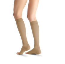 Load image into Gallery viewer, Jobst Opaque Compression Stockings 30-40 Mmhg Knee With Softfit Band Open Toe
