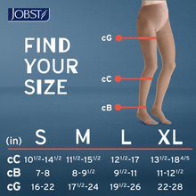 Load image into Gallery viewer, Jobst Activa Sheer 8-15 Mmhg Compression Stockings Waist Closed Toe