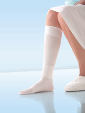 Load image into Gallery viewer, JOBST UlcerCARE 2-Part Compression System Liners 40+ mmHg Knee High, Open Toe, White, 4X-Large
