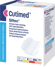 Load image into Gallery viewer, Cutimed Siltec Silicone Foam Dressings Sterile Box Of 10