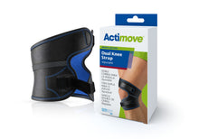 Load image into Gallery viewer, Actimove Sports Edition Dual Knee Strap Adjustable