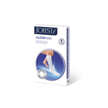 Load image into Gallery viewer, JOBST UlcerCARE 2-Part Compression System Liners 40+ mmHg Knee High, Open Toe, White, 4X-Large
