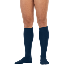 Load image into Gallery viewer, Jobst Formen Compression Socks 20-30 Mmhg Knee With Softfit Band Closed Toe Length