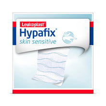 Load image into Gallery viewer, Leukoplast Hypafix Skin Sensitve Soft Silicone Wide-Area Fixation, 4 in. × 2.5 yd. (10 cm × 2 m), 1 Roll