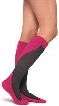 Load image into Gallery viewer, Jobst Sport Compression Socks 15-20 Mmhg Knee Closed Toe