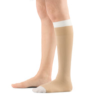 Load image into Gallery viewer, JOBST UlcerCARE 2-Part Compression System with Liners 40+ mmHg Knee High, Open Toe, No Zipper, Black, 4X-Large