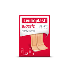 Load image into Gallery viewer, Leukoplast Elastic First Aid Bandage, 2 Assorted Sizes, Box of 20