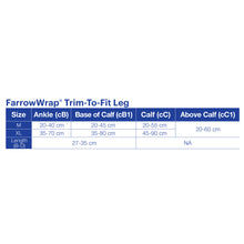 Load image into Gallery viewer, JOBST FarrowWrap Lite TTF Compression Wraps 20-30 mmHg Legpiece, Extra Band Tan, Medium