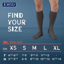 Load image into Gallery viewer, JOBST SensiFoot Diabetic Compression Socks 8-15 mmHg Knee High, Closed Toe, White, X-Large