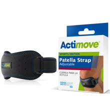 Load image into Gallery viewer, Actimove Sports Edition Patella Strap Adjustable, Black, Universal