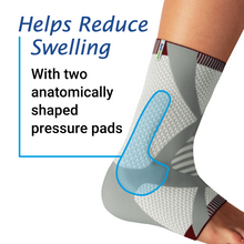 Load image into Gallery viewer, Actimove Professional Line TaloMotion Ankle Support, Right, Charcoal, 2X-Large