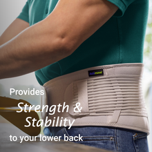 Load image into Gallery viewer, Actimove Everyday Supports Back Support High-Density Foam Panel Adjustable Double Layer Compression