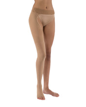 Load image into Gallery viewer, JOBST Relief Compression Stockings 30-40 mmHg Chap, Left, Open Toe, Beige, X-Large