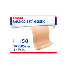 Load image into Gallery viewer, Leukoplast Elastic Fabric Adhesive Bandages, Patch 4 x 2.75 in., Bulk