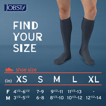 Load image into Gallery viewer, JOBST SensiFoot Diabetic Compression Socks 8-15 mmHg Knee High, Closed Toe, White, X-Large