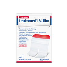 Load image into Gallery viewer, Leukomed IV Transparent Film Dressings for I.V., 3.25 x 4.5 in., Box of 50