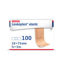 Load image into Gallery viewer, Leukoplast Elastic Fabric Adhesive Bandages, Strip, .75 x 3 in., Box of 100
