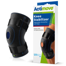 Load image into Gallery viewer, Actimove Sports Edition Knee Stabilizer Adjustable Horseshoe Stays