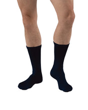 Load image into Gallery viewer, JOBST SensiFoot Diabetic Compression Socks 8-15 mmHg Crew, Closed Toe, White, X-Large