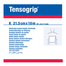 Load image into Gallery viewer, Tensogrip Tubular Support Bandage, White, 8 in x 11 yd, Size K