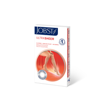 Load image into Gallery viewer, JOBST UltraSheer Compression Stockings 20-30 mmHg Knee High, Closed Toe, Anthracite, X-Large