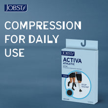 Load image into Gallery viewer, Jobst Activa Athletic 20-30 Mmhg Compression Socks Knee Closed Toe