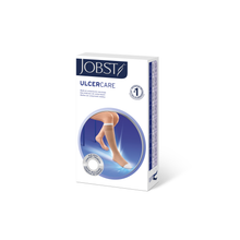 Load image into Gallery viewer, JOBST UlcerCARE 2-Part Compression System with Liners 40+ mmHg Knee High, Open Toe, No Zipper, Black, 4X-Large