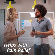 Load image into Gallery viewer, Actimove Professional Line LumbaMotion Back Support with Pressure Pad, White, Large